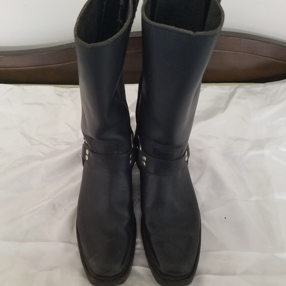 Leather women Boots boulet made in Canada - Picture 3 of 7